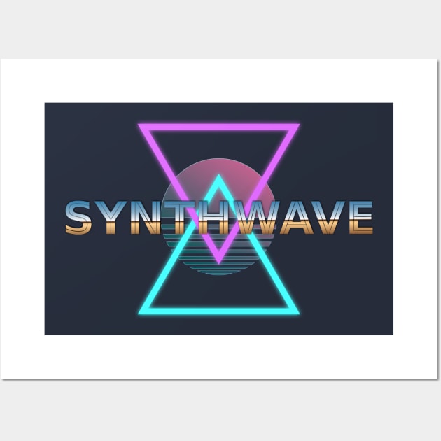 Synthwave Wall Art by SadOffSky
